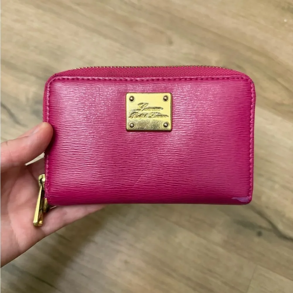 Lauren Ralph Lauren Pink Zip Up Women's Wallet